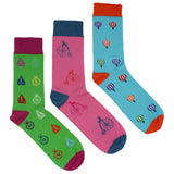 MEN'S 100% BAMBOO PHILEAS FOGG SOCKS - 3 PACK