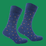 Small Spotty Sock Navy